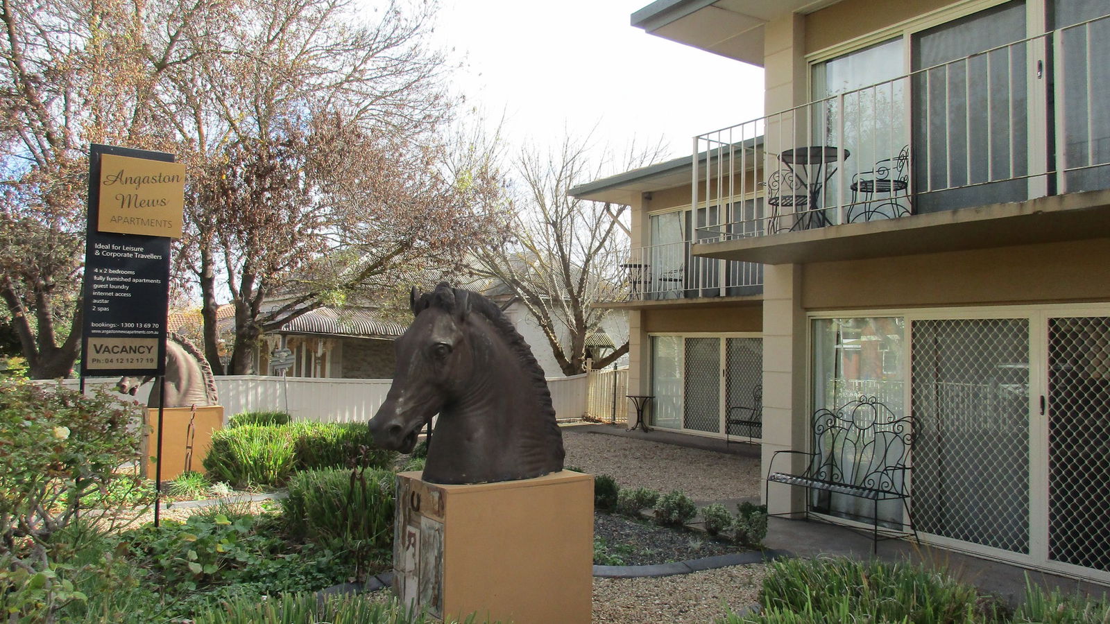 Angaston Mews Apartments Logo and Images