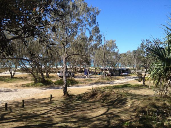 Minjerribah Camping Logo and Images