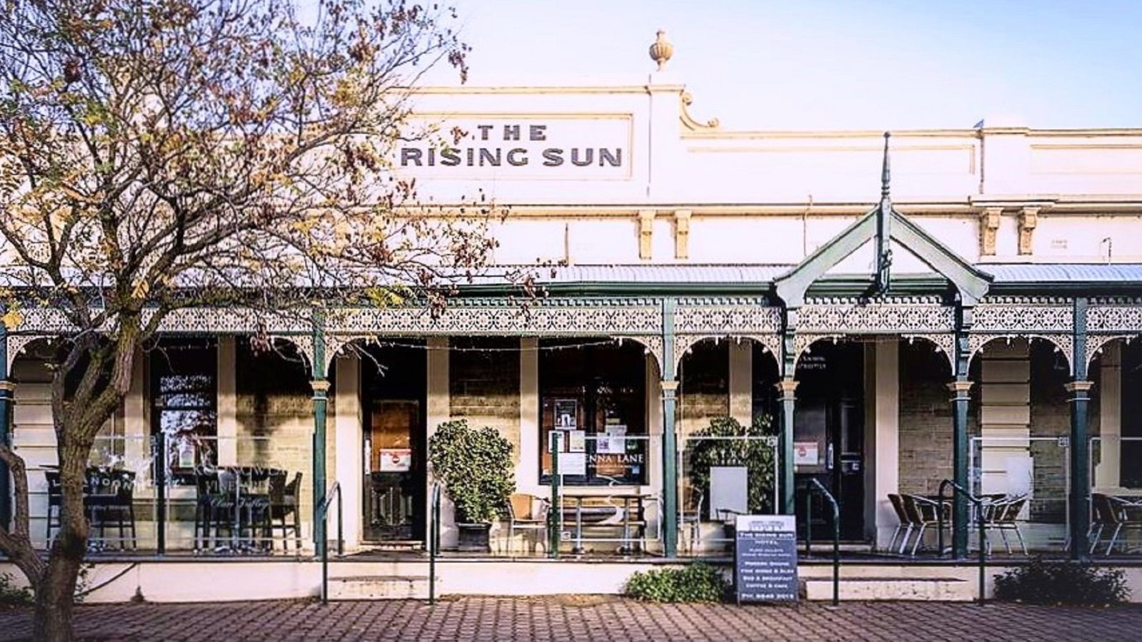 The Rising Sun Hotel Logo and Images