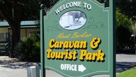 Mount Barker Caravan and Tourist Park Logo and Images