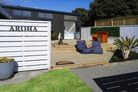 Aroha at Peka Peka tiny house