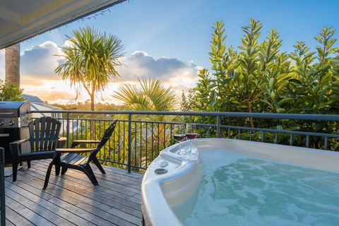 PALM BEACH PERFECTION, PRIVATE SPA POOL, WIFI, SKY TV (POSSIBLY A CAR) - Accommodation New Zealand 0