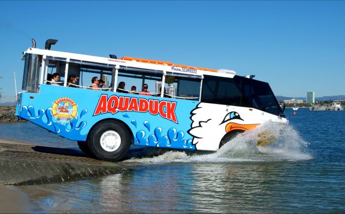 Aquaduck Safaris Logo and Images