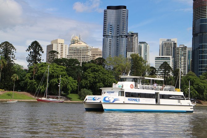 Lone Pine Koala Sanctuary Admission with Brisbane River Cruise Logo and Images