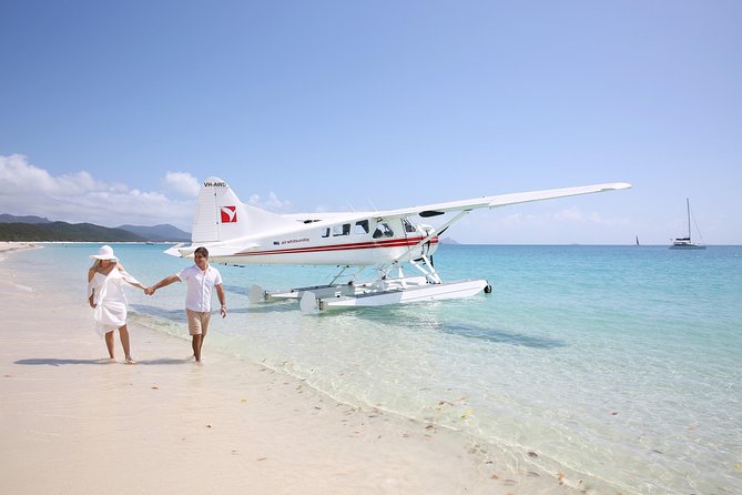 Best of the Whitsundays Seaplane Tour Including Whitehaven Beach Landing Logo and Images