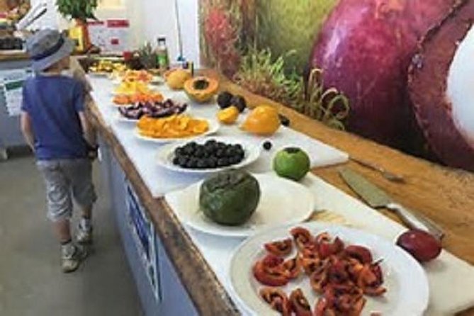 Tropical Fruit World with Wildlife Boat Cruise from Gold Coast Logo and Images