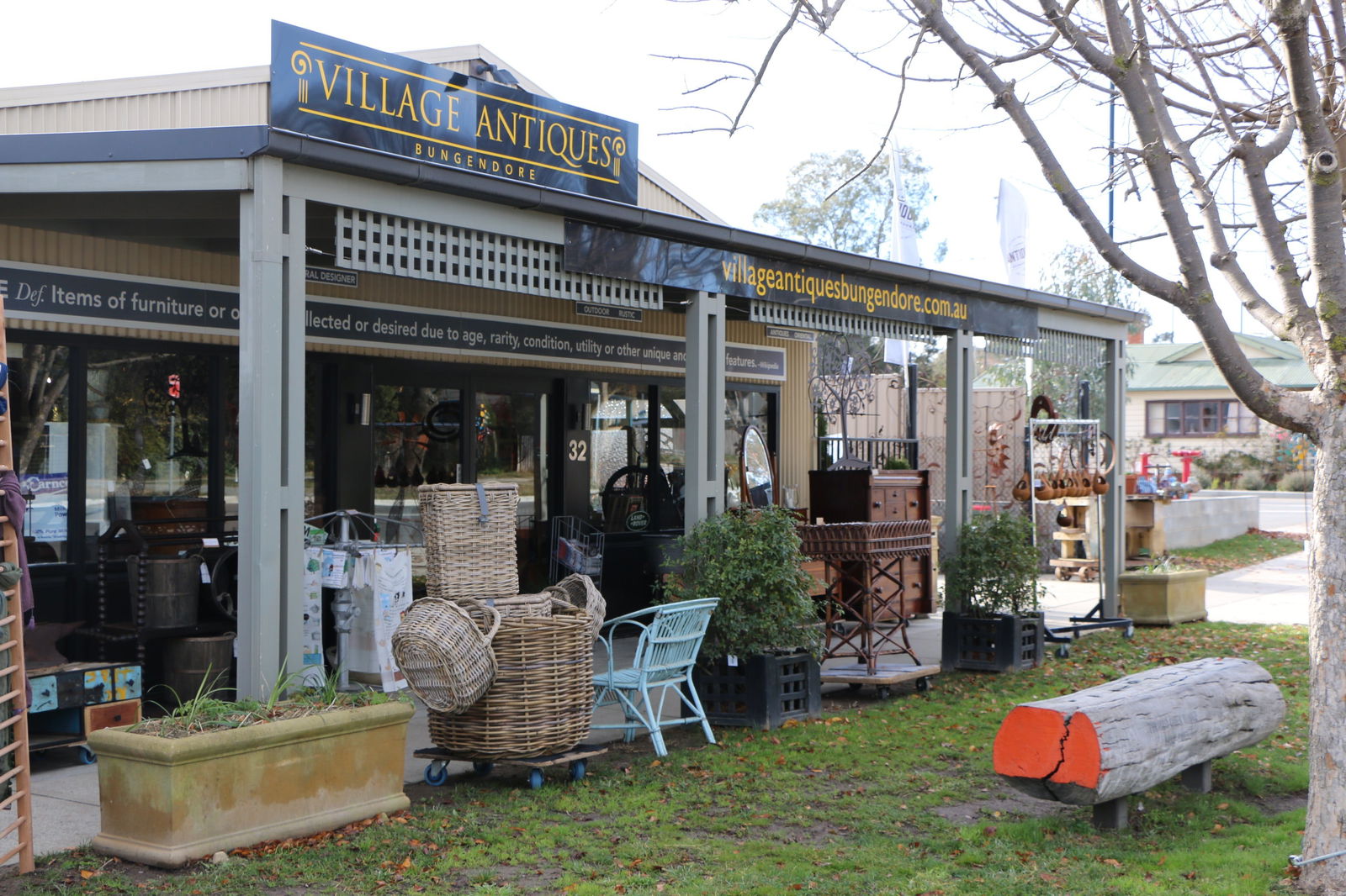 Village Antiques Logo and Images