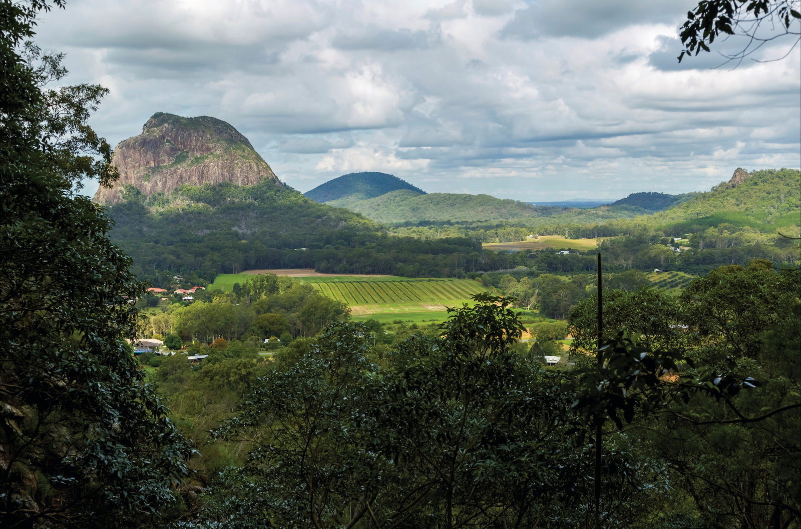 Glass House Mountains National Park Logo and Images