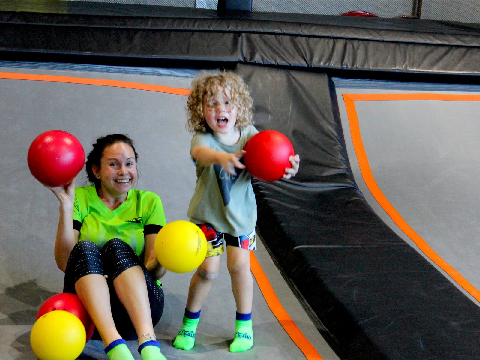 Gravity ETC - Extreme Trampoline Centre Logo and Images