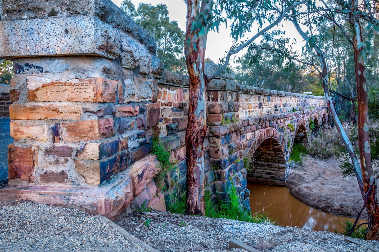 Historic Hughes Creek Bridge Logo and Images