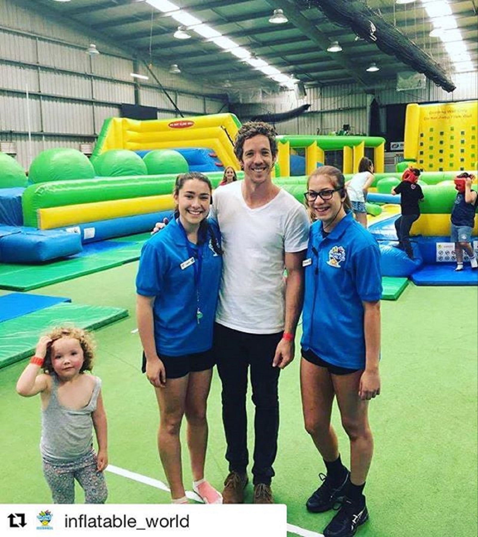 Inflatable World Ballarat Logo and Images