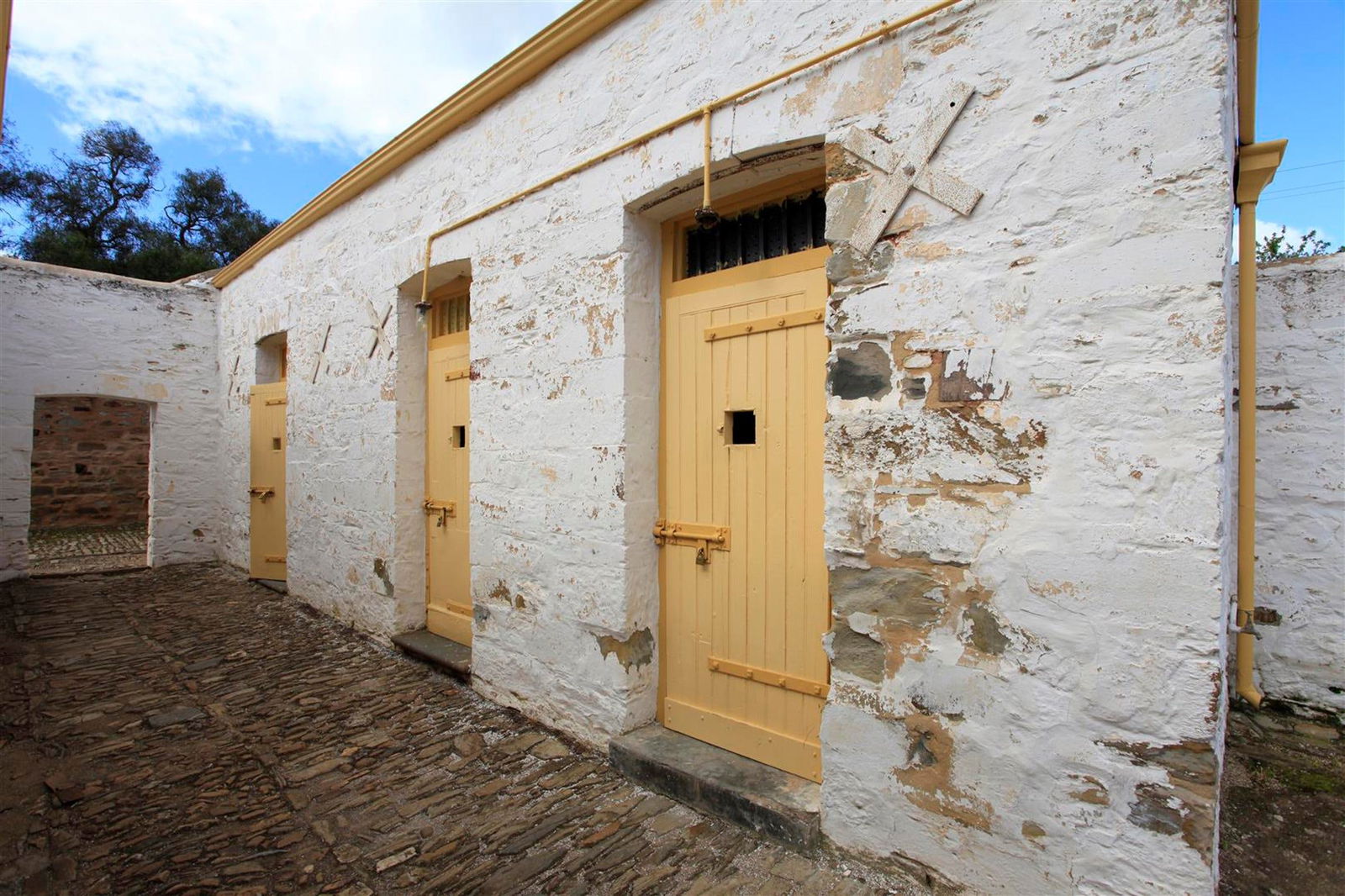 Police Lockup And Stables Logo and Images