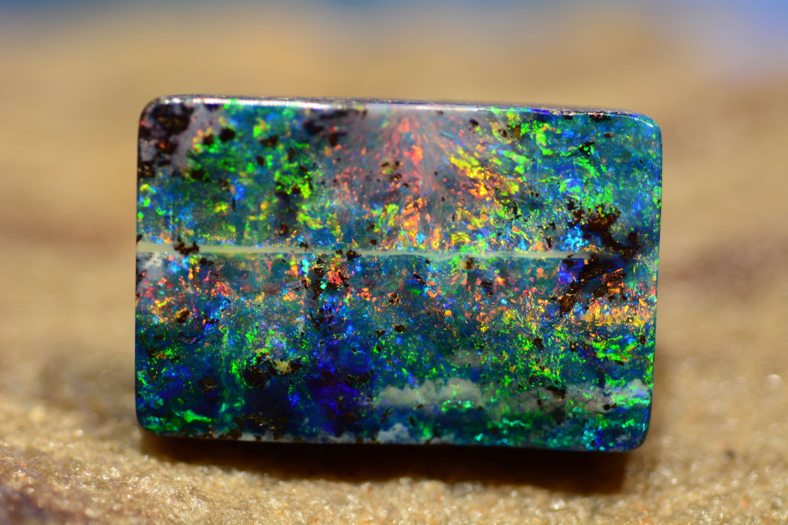 Australian Outback Opals Logo and Images
