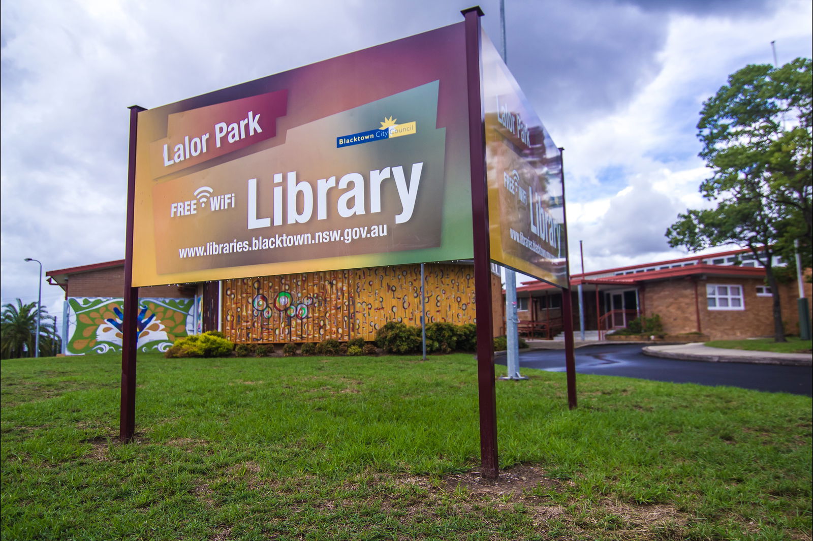 Blacktown City Libraries Logo and Images