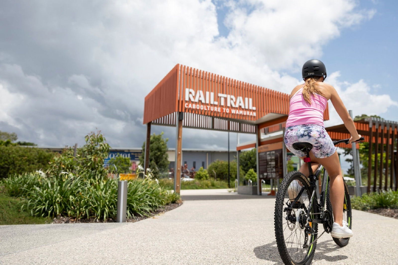 Caboolture to Wamuran Rail Trail Logo and Images