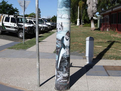 Capella Light Pole Murals - NT Tourism 0