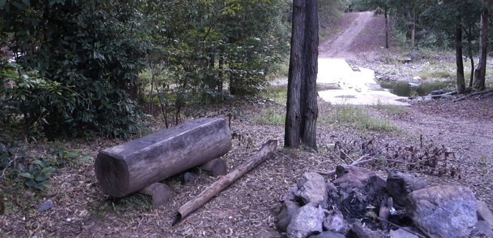 England Creek Bush Camp Logo and Images