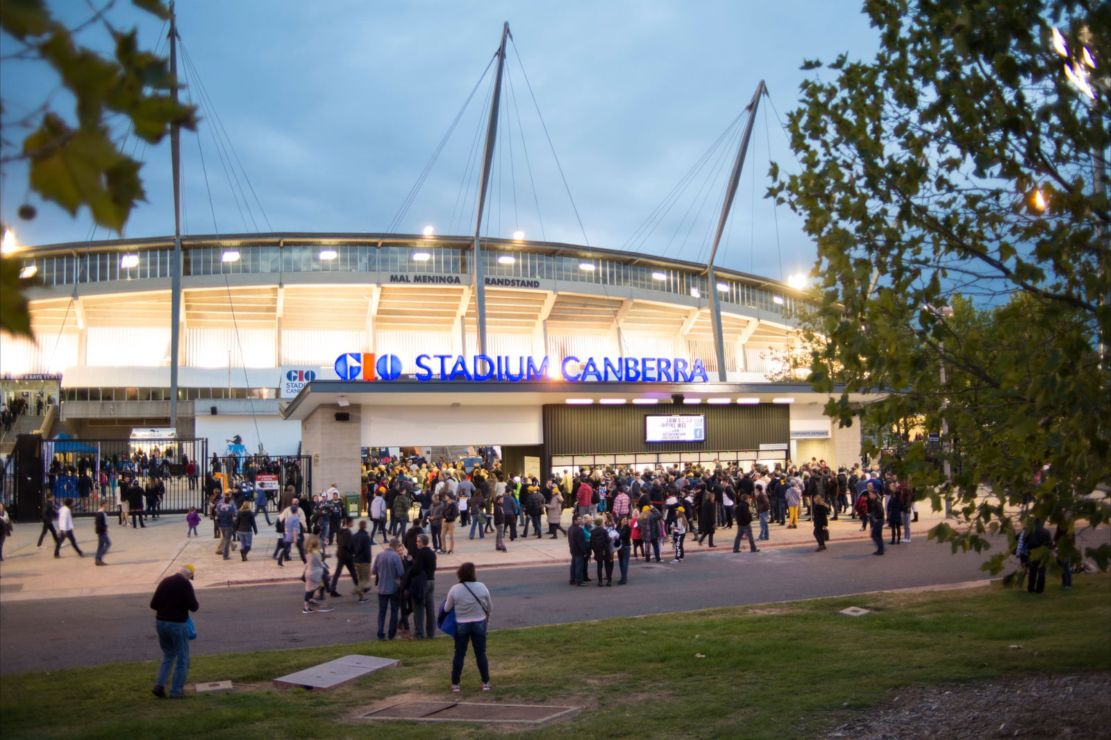 GIO Stadium Canberra Logo and Images