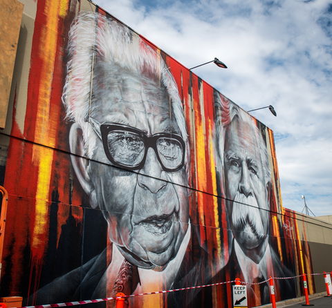 Shepparton Aboriginal Street Art Project Murals - Victoria Tourism 0