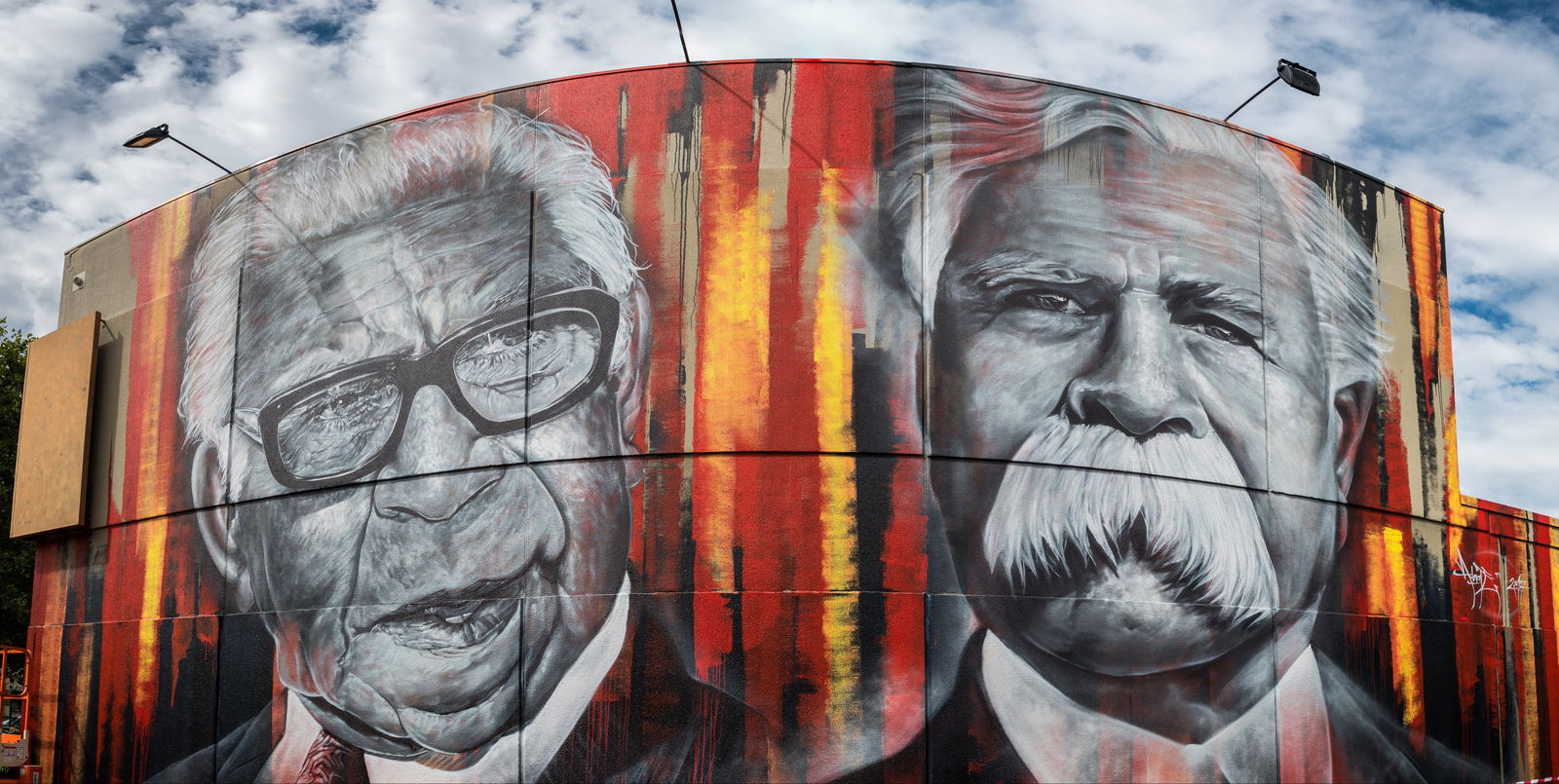 Shepparton Aboriginal Street Art Project Murals - thumb 1
