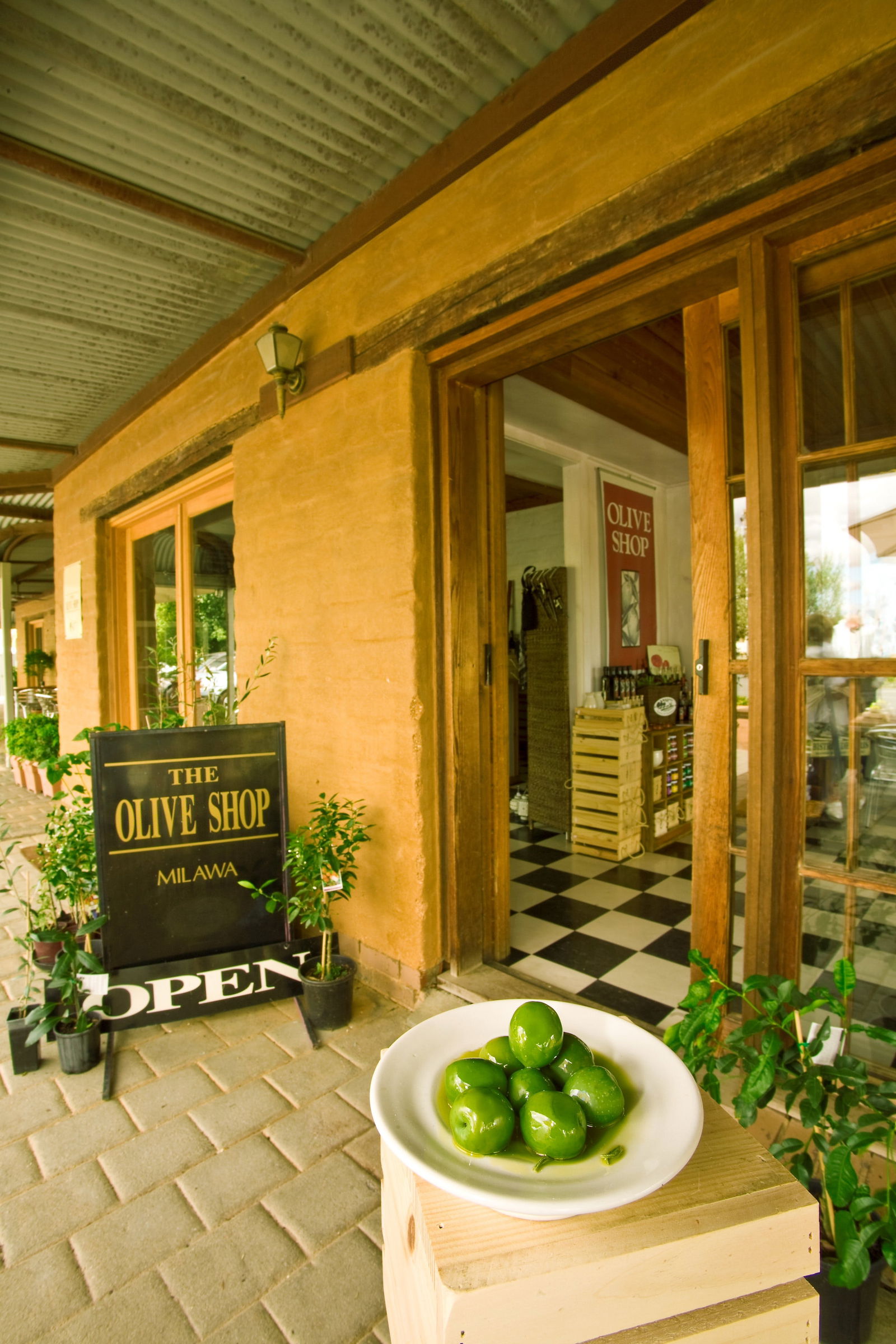 The Olive Shop - Milawa Logo and Images