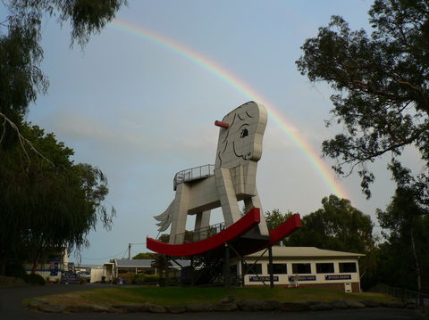 The Big Rocking Horse And The Toy Factory - Redcliffe Tourism 0