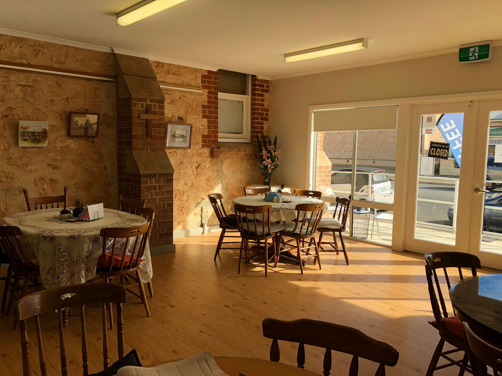 Anglican Community Cafe, Limestone Art Gallery & Cornish Garden Logo and Images