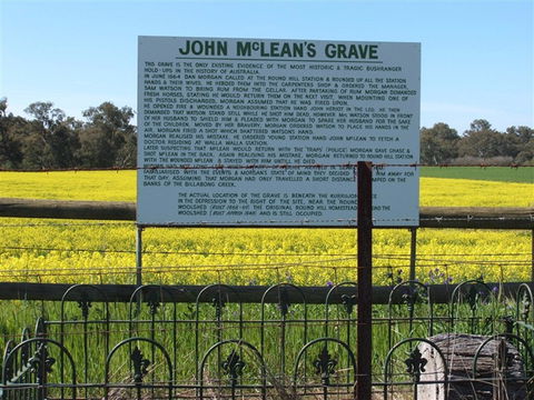 John McLeans Memorial - NT Tourism 0