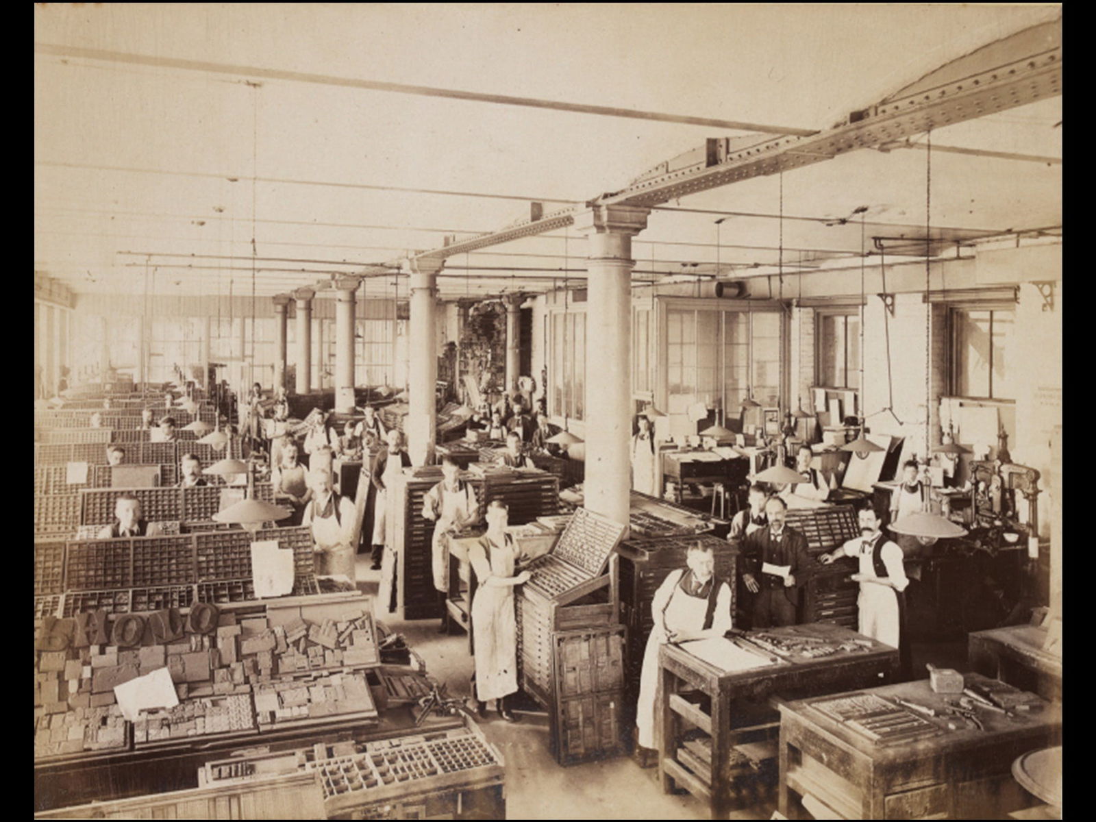 Queanbeyan Printing Museum Logo and Images