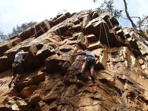 Rock Climbing In Morialta - Northern Rivers Accommodation 0