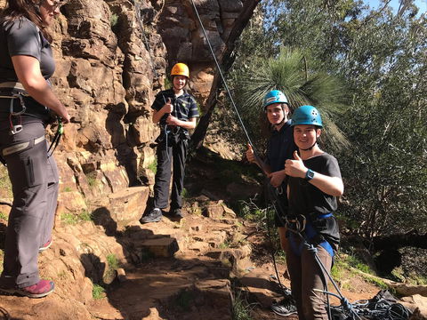 Rock Climbing In Morialta - Northern Rivers Accommodation 2