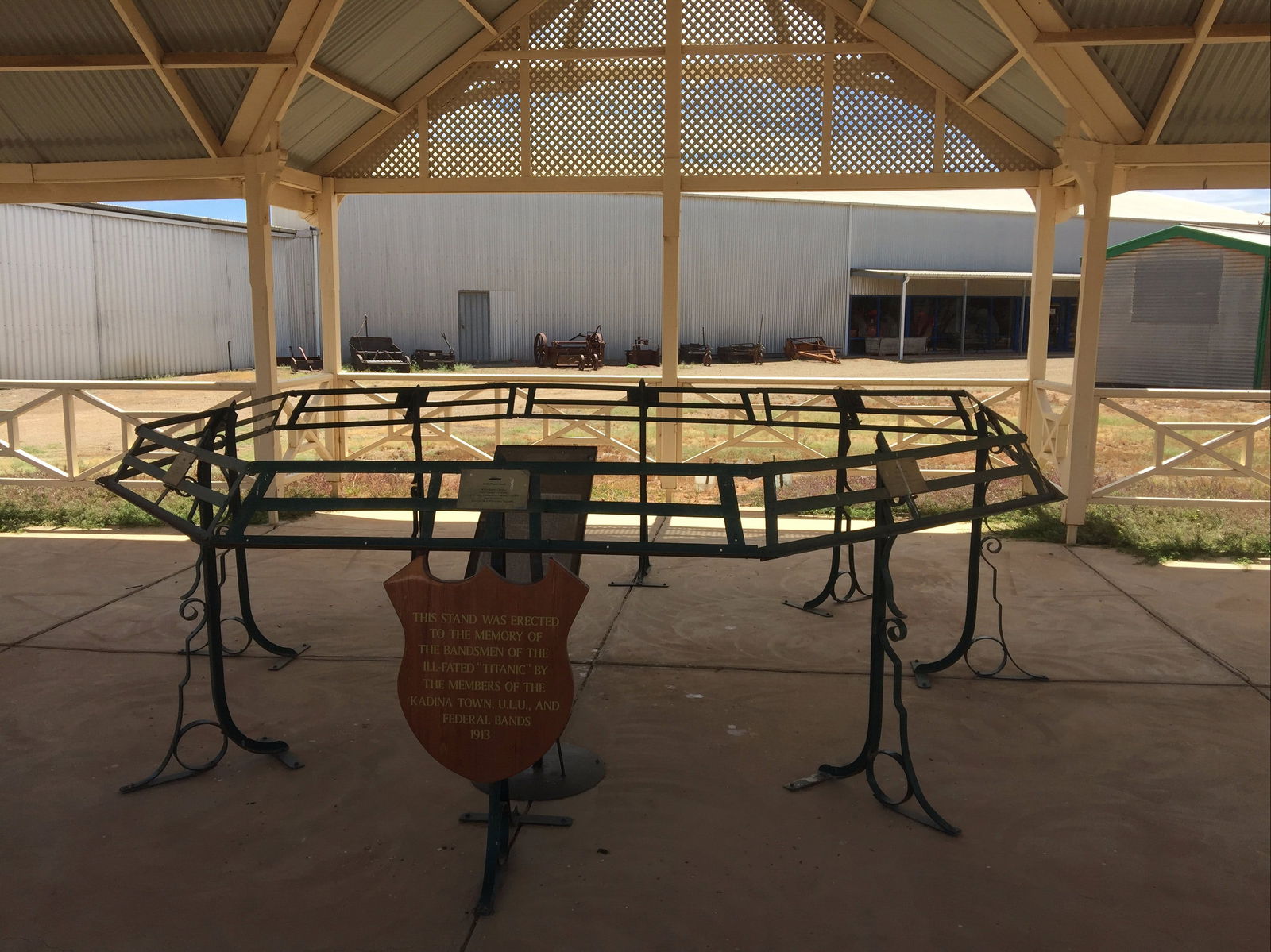 Wallaroo Mines Band Rotunda, Kadina Logo and Images