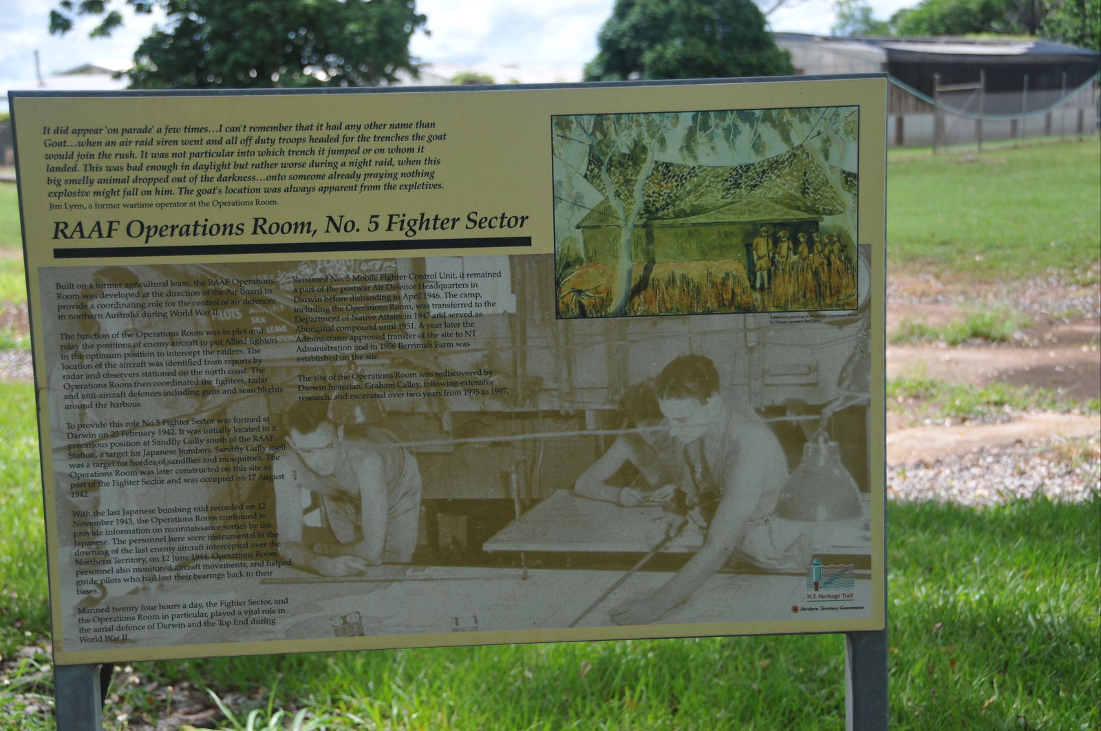 WWII RAAF Operations Room, Berrimah - thumb 0