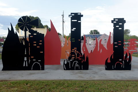 Lyrics, Landscapes And Lintels - Leeton Public Art Trail - Accommodation Port Hedland 1