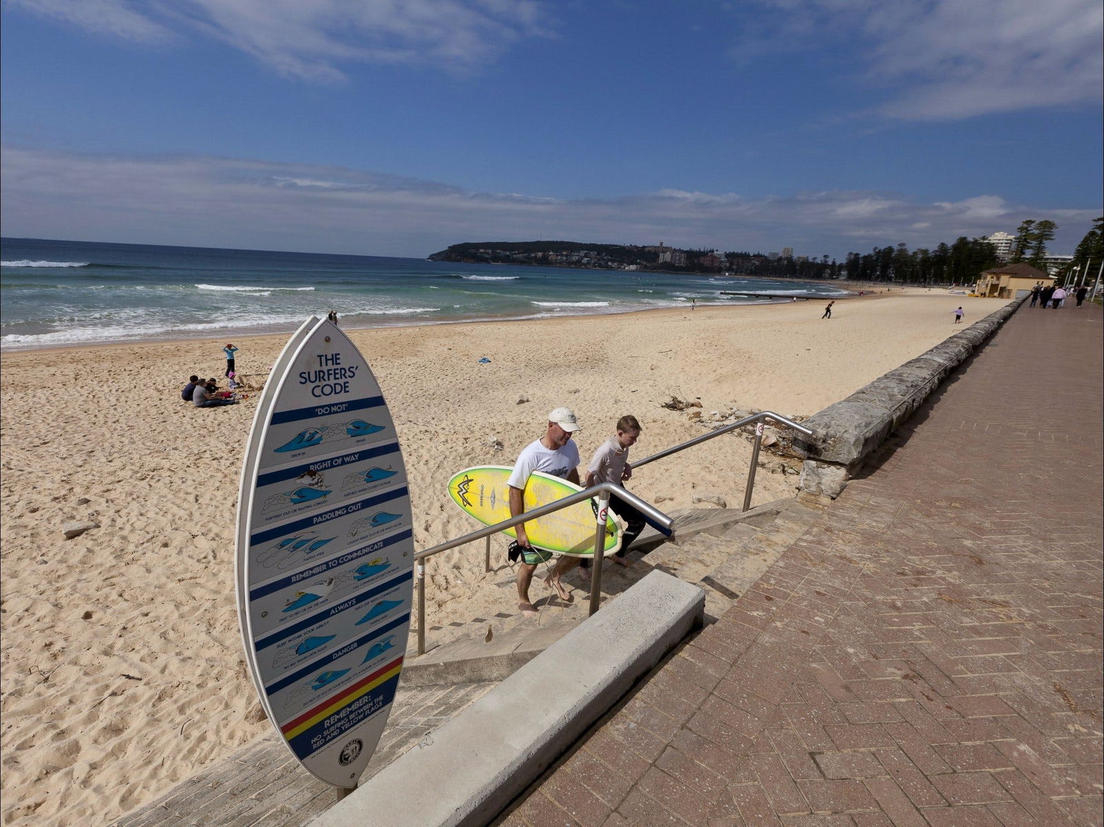 Queenscliff Beach Logo and Images