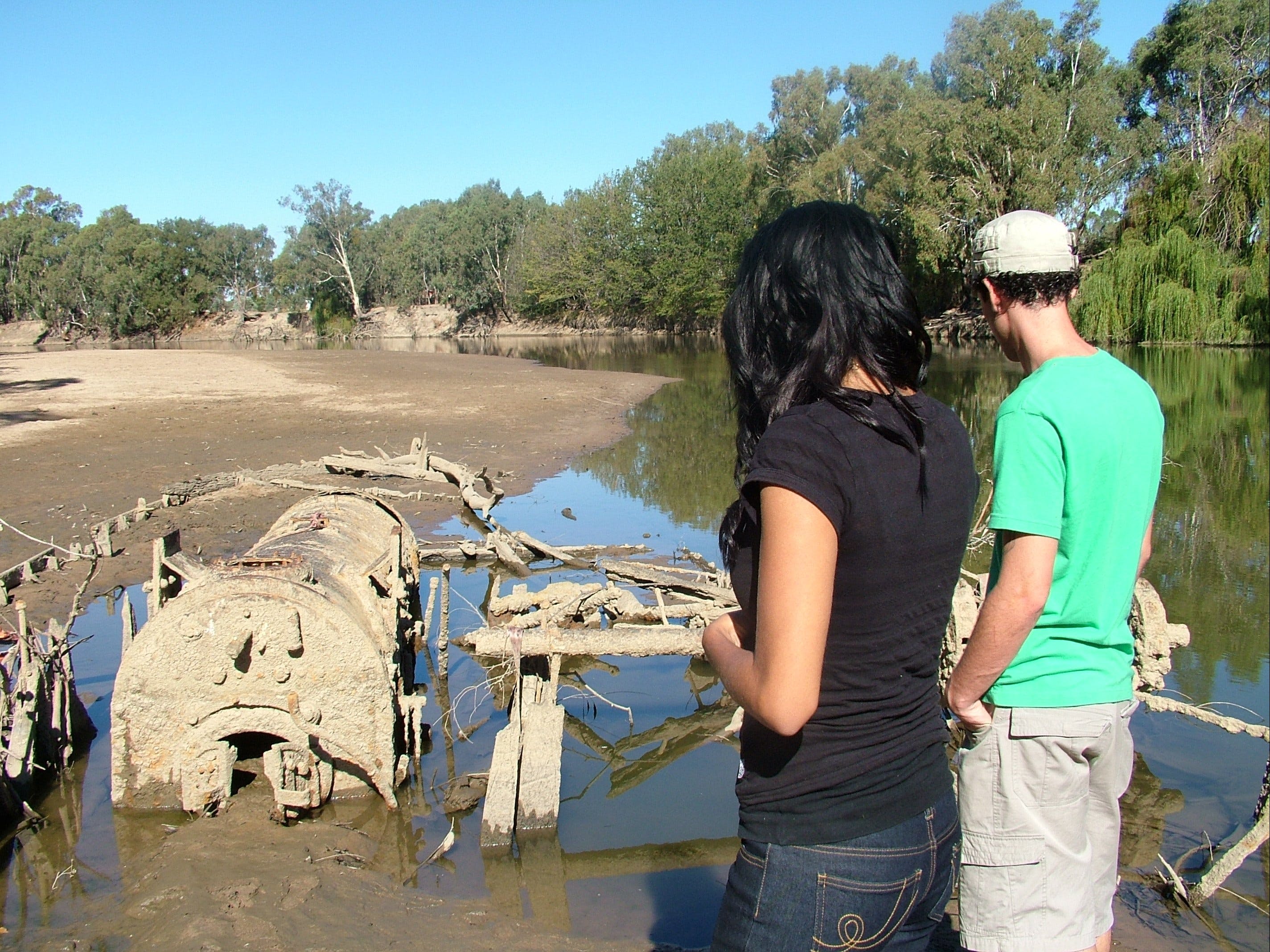 Paddle Steamer Wagga Wagga Wreck - thumb 0