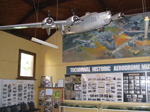 Tocumwal Historic Aerodrome Museum - Accommodation Nelson Bay 0