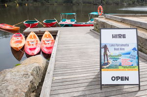 Parramatta Rowboat Kayak Canoe Stand-up Boards Hire