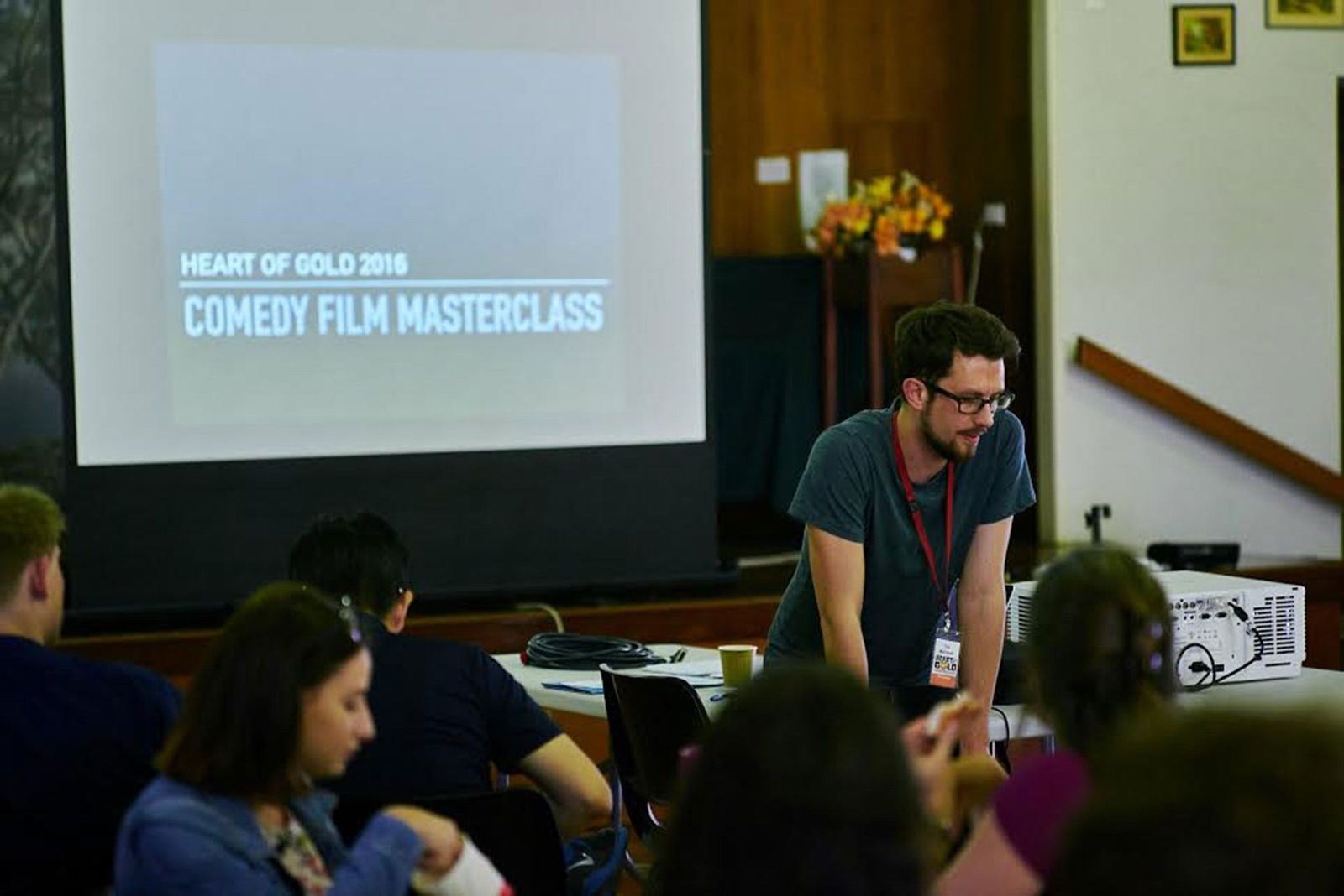 Heart of Gold International Short Film Festival Logo and Images