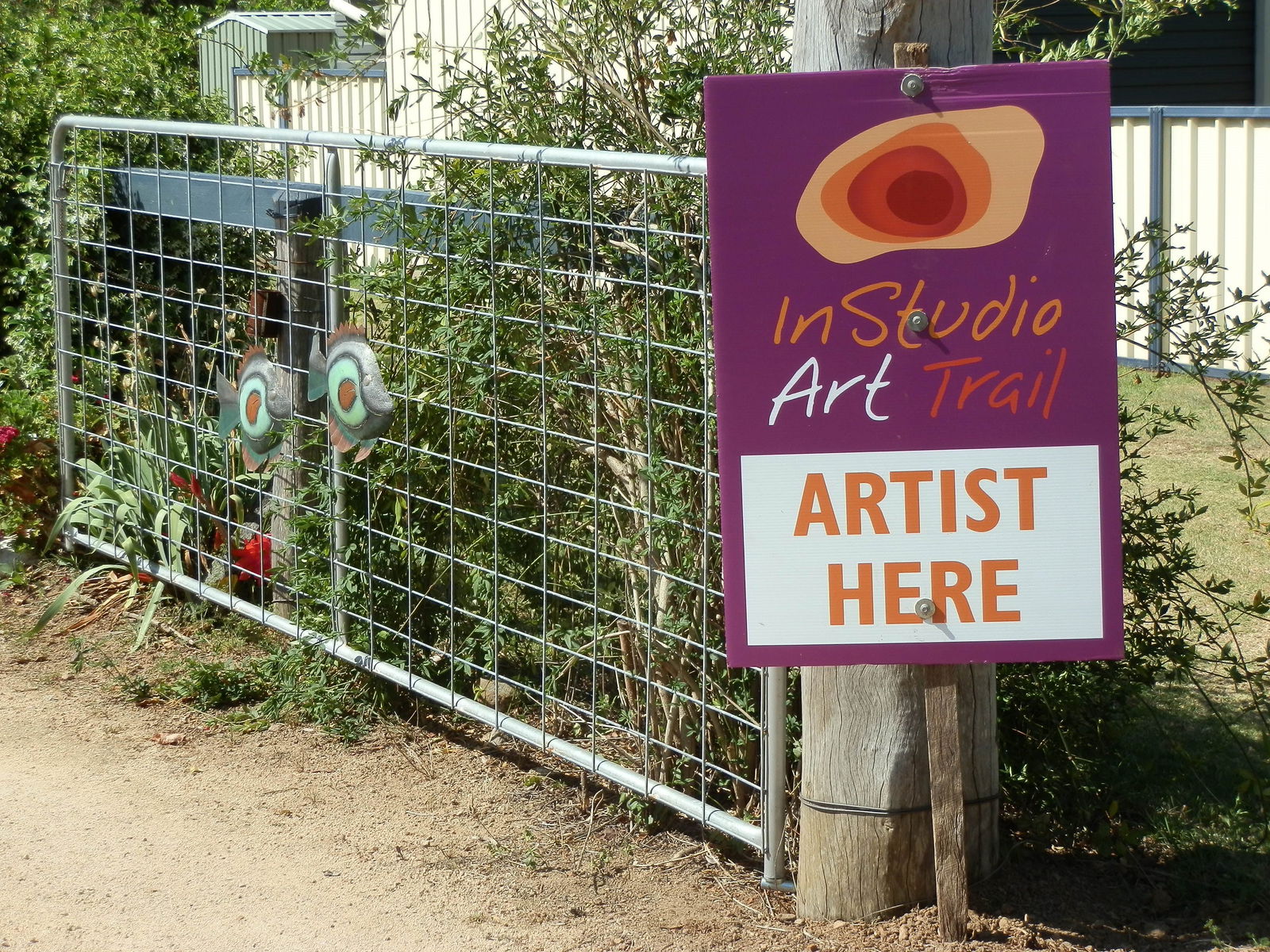 InStudio Art Trail Logo and Images