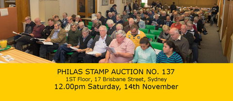 PHILAS Stamp Auction No. 137 - Wagga Wagga Accommodation 0