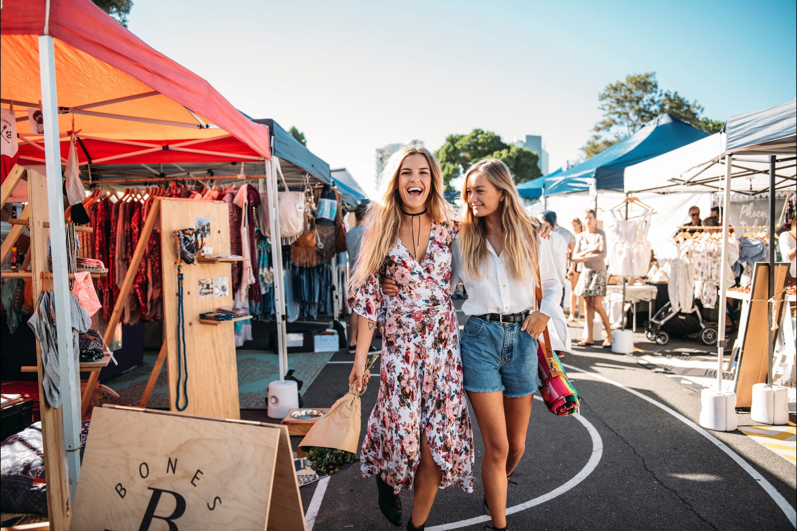 The Village Markets Logo and Images
