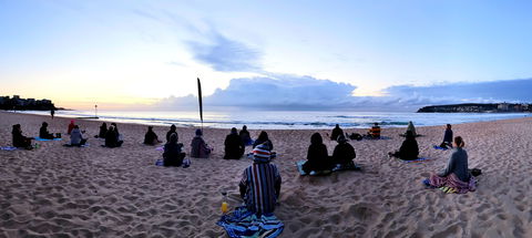 Making Meditation Mainstream Free Beach Meditation Session Mooloolaba - Byron Bay Accommodation 0