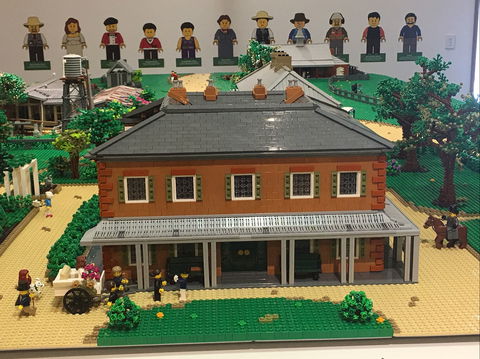 Rouse Hill House And Farm In Lego Bricks - Accommodation Broken Hill 0
