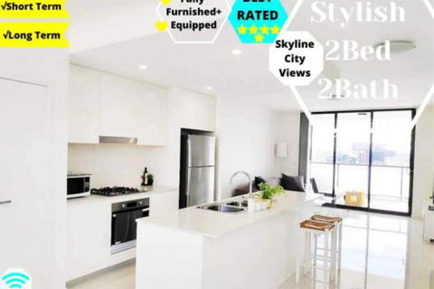 Stunning Liverpool 2Bed 2Bath Apartment With Breathtaking Views! 1 Month Stays Available - Accommodation QLD 0