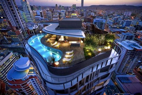 Brisbane Central Highrise 1bed GYM Pool Qbn550-25 - Casino Accommodation 7
