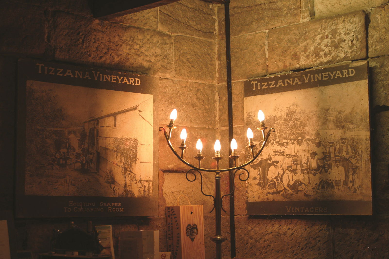 Tizzana Winery Logo and Images