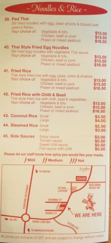 Thai Aroma Cafe - Accommodation Australia 4