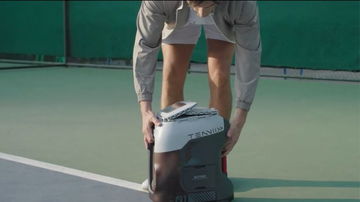 AI tennis robot coach brings professional training to players