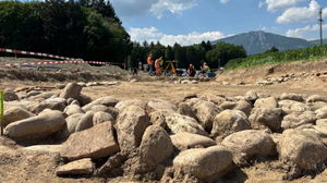 Archaeologists uncover long-lost Ancient Roman building at construction site with a little help